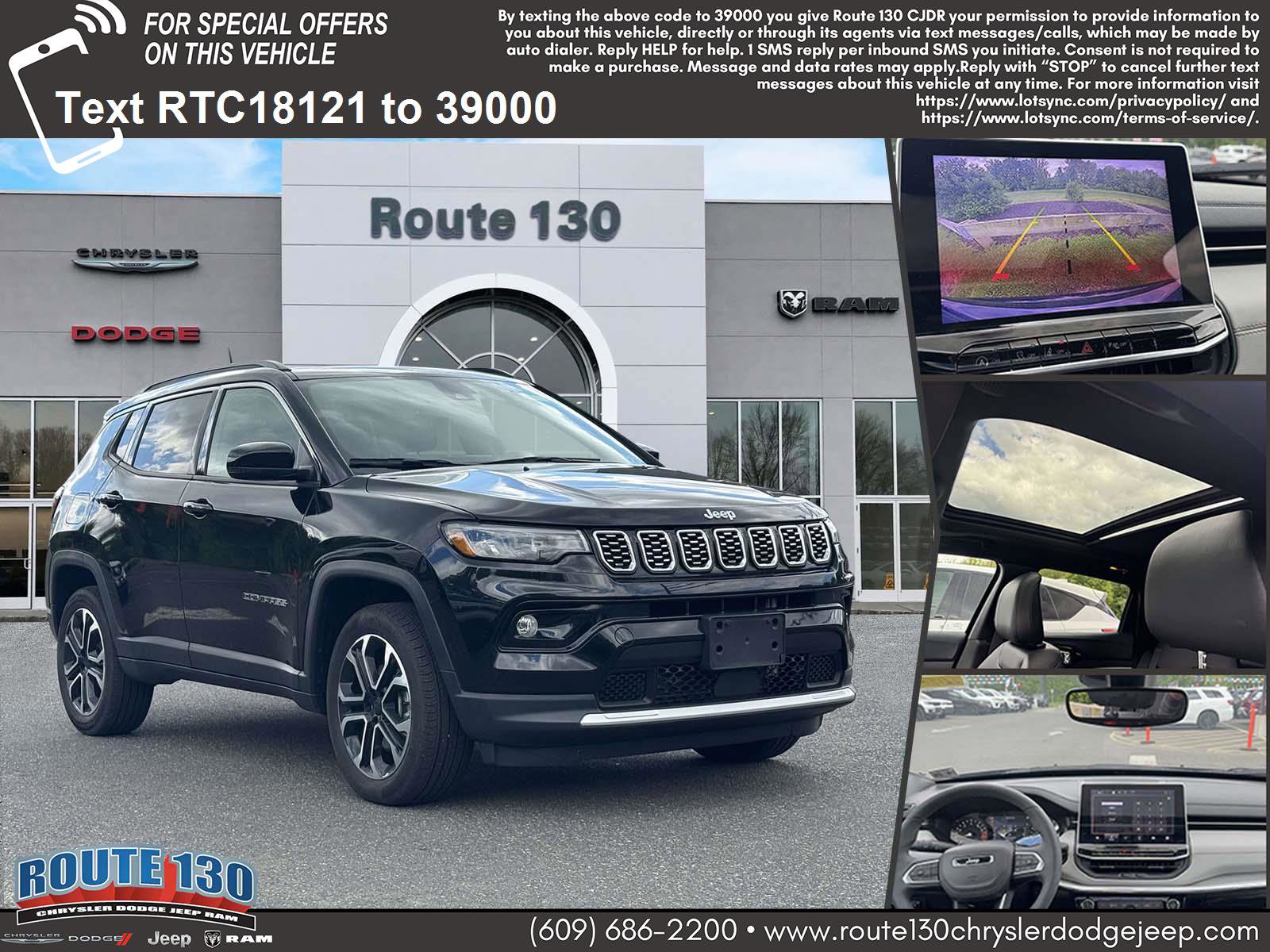 Used 2024 Jeep Compass Limited w/ Sun and Sound Group