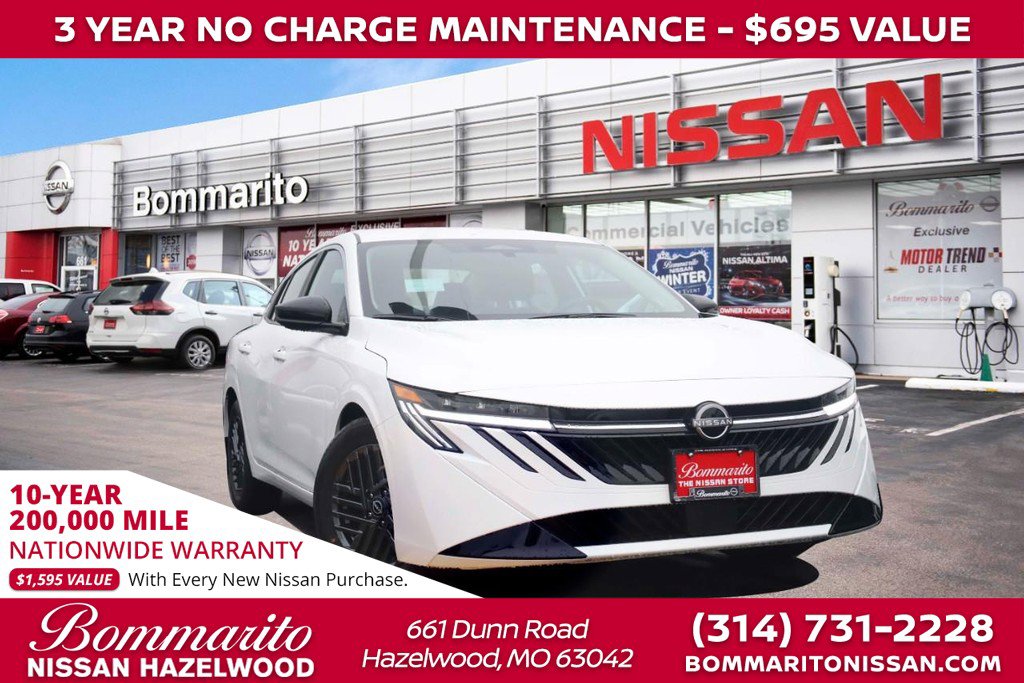 New 2026 Nissan Sentra SV w/ Floor Mat Package image 1
