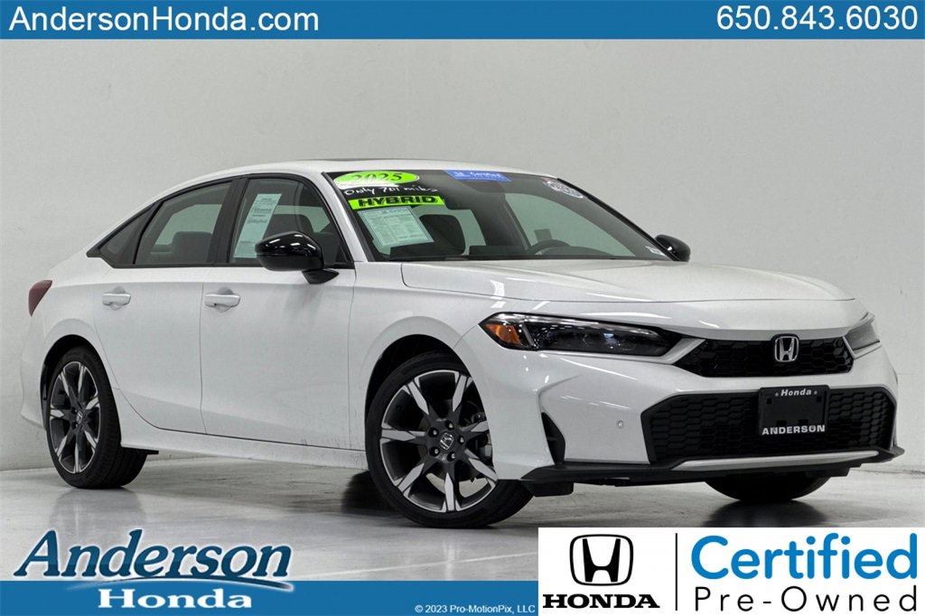 Certified 2025 Honda Civic Sport Touring image 1