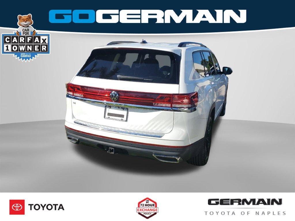 Used 2024 Volkswagen Atlas SE w/ Black Wheel Package FWD image 10