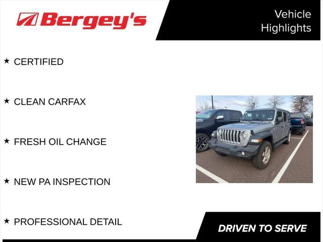 Certified 2020 Jeep Wrangler Unlimited Sport S image 5