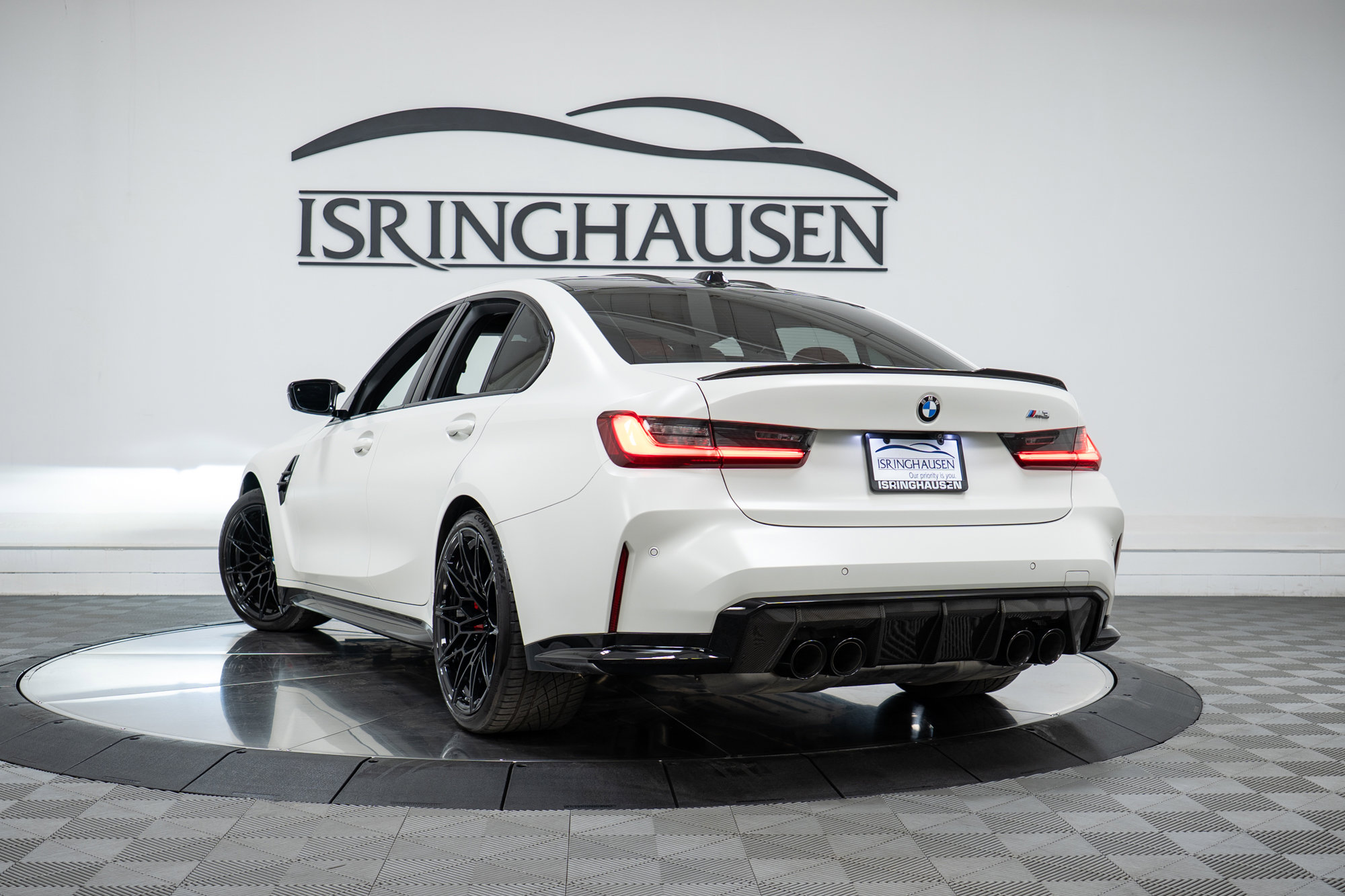 Used 2023 BMW M3 w/ M Carbon Exterior Package RWD image 33