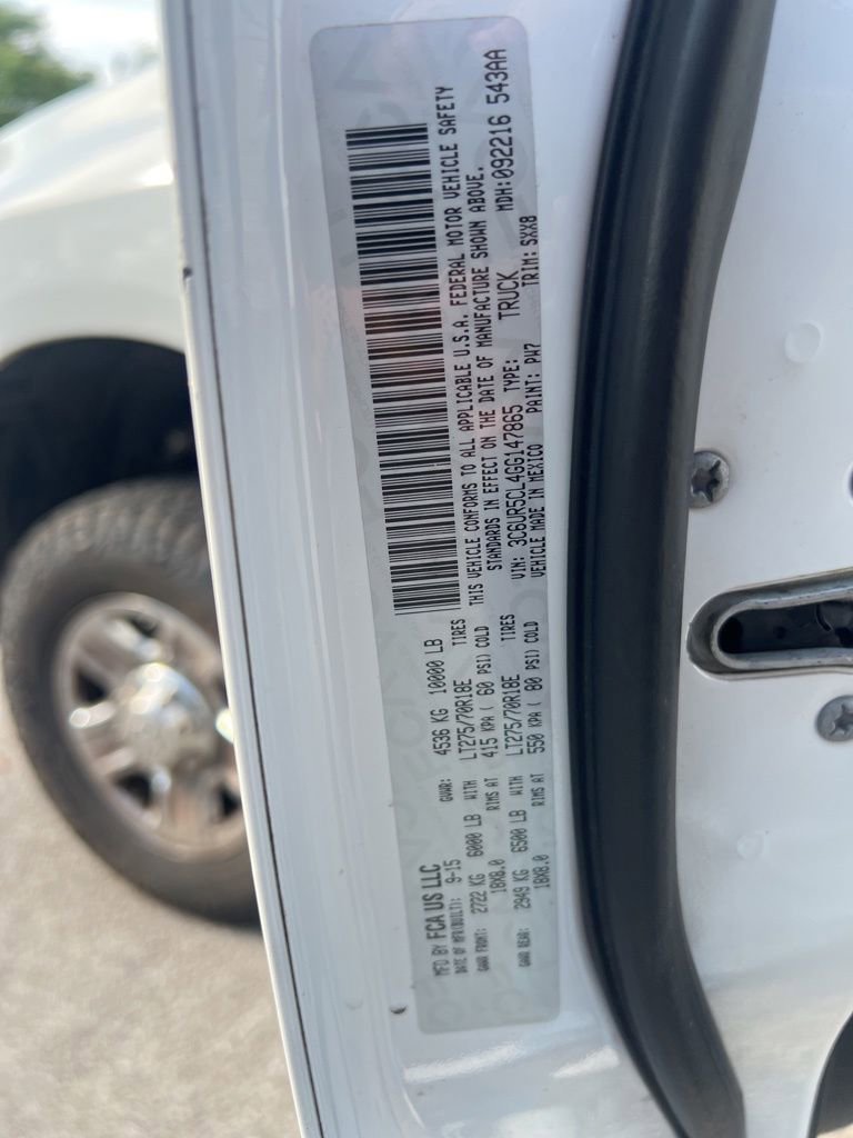 Used 2016 RAM 2500 Tradesman w/ Chrome Appearance Group image 14