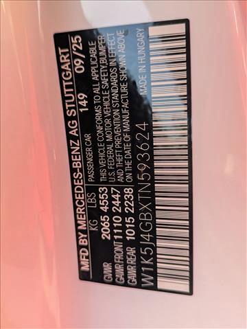 New 2026 Mercedes-Benz CLA 250 image 16