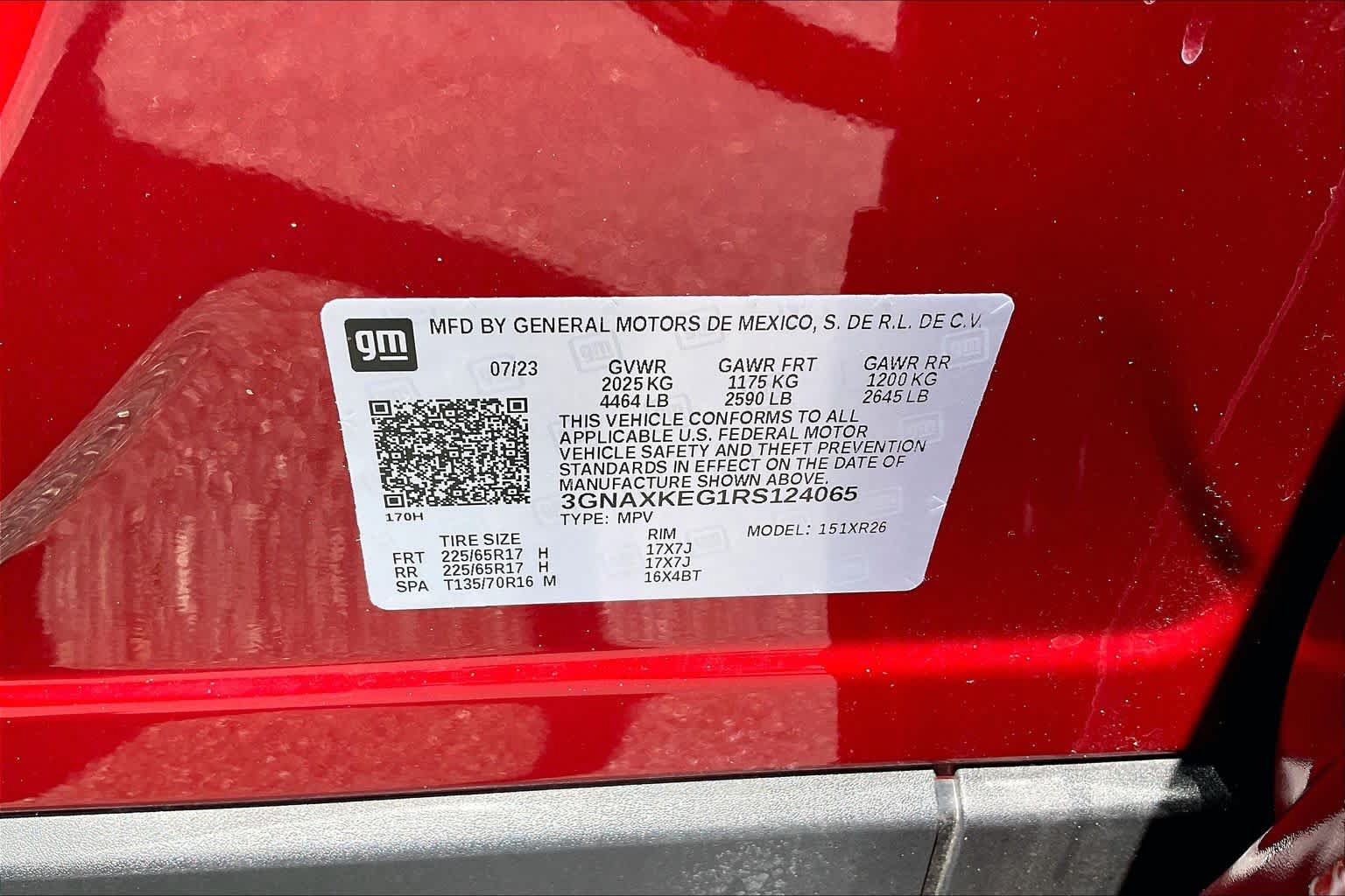 Used 2024 Chevrolet Equinox LT w/ LPO, Floor Liner Package FWD image 30