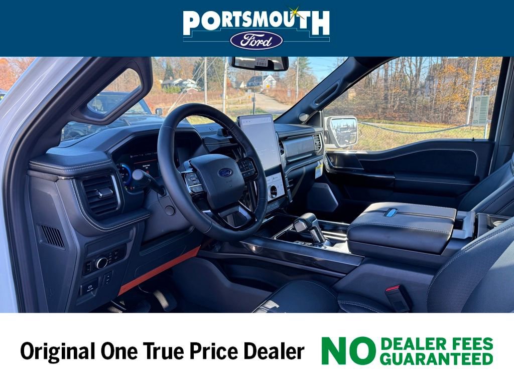 New 2025 Ford F150 Lightning Platinum w/ Dark Elements Package image 3