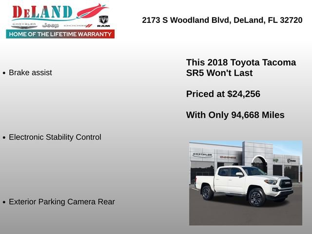 Used 2018 Toyota Tacoma SR5 image 7