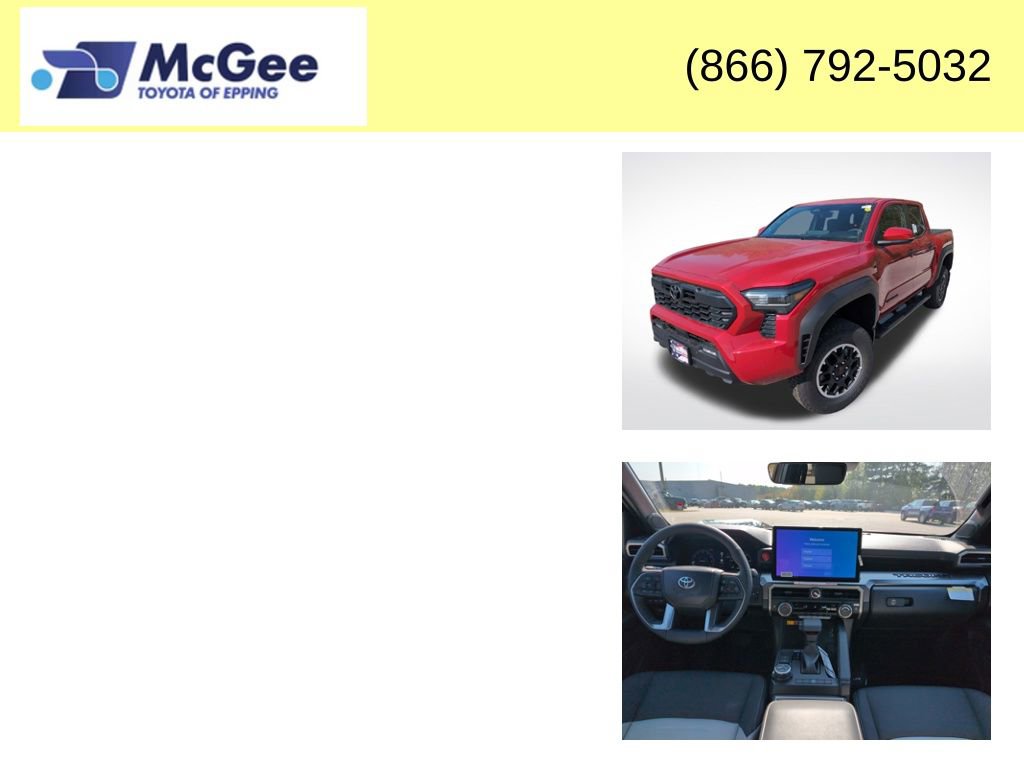 New 2025 Toyota Tacoma TRD Off-Road w/ TRD Off Road Upgrade Package image 4