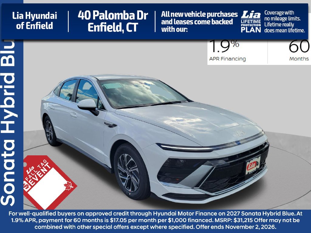New 2026 Hyundai Sonata Blue