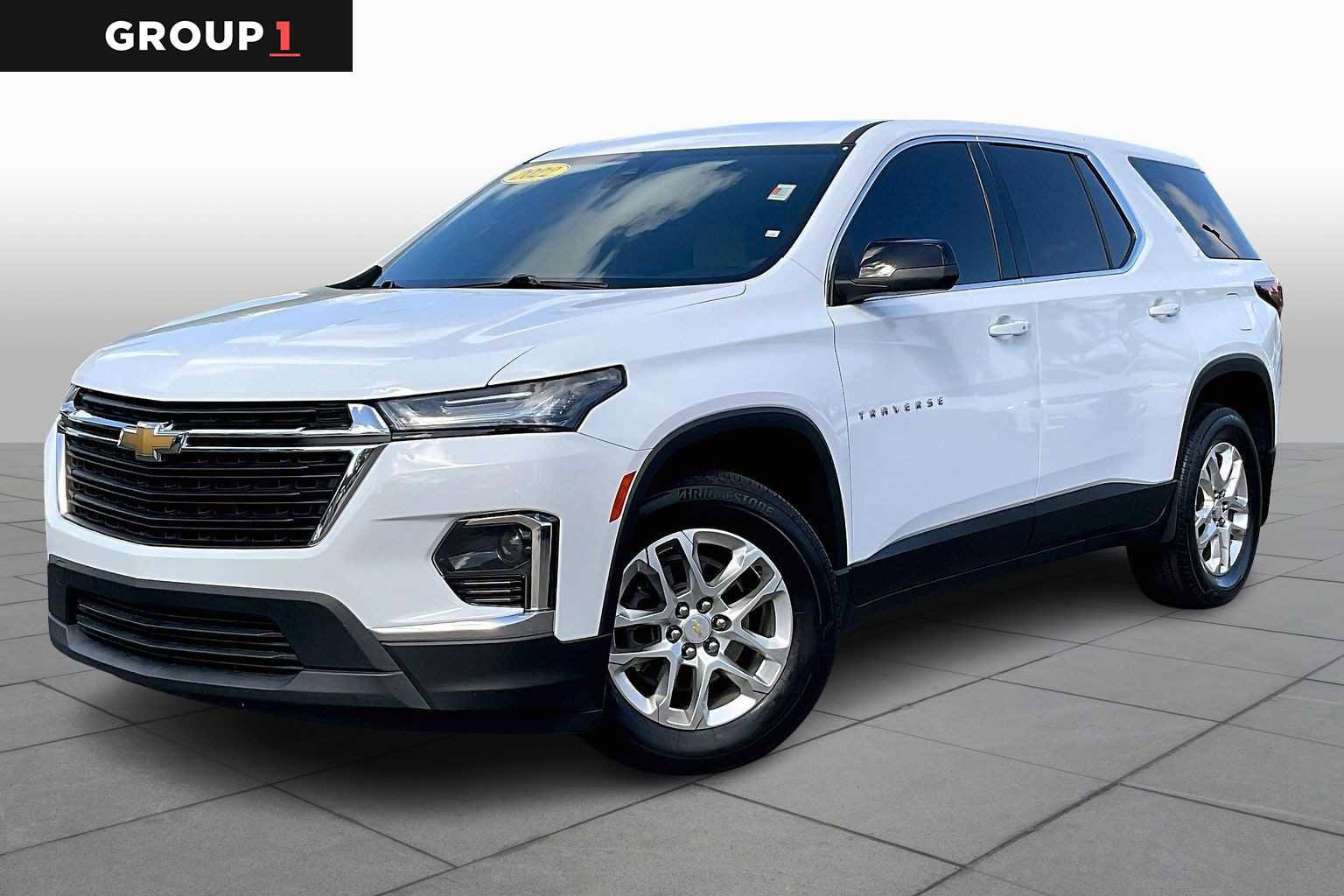 Certified 2022 Chevrolet Traverse LS
