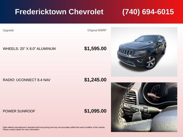 Used 2016 Jeep Grand Cherokee Limited AWD/4WD image 5