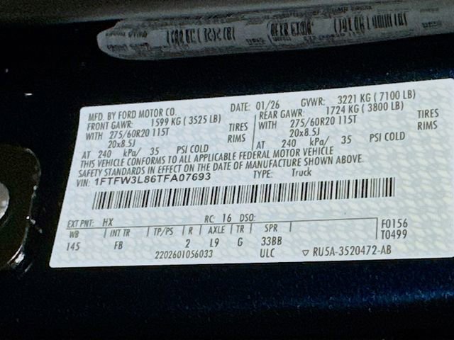 New 2026 Ford F150 XLT w/ Equipment Group 302A MID image 17