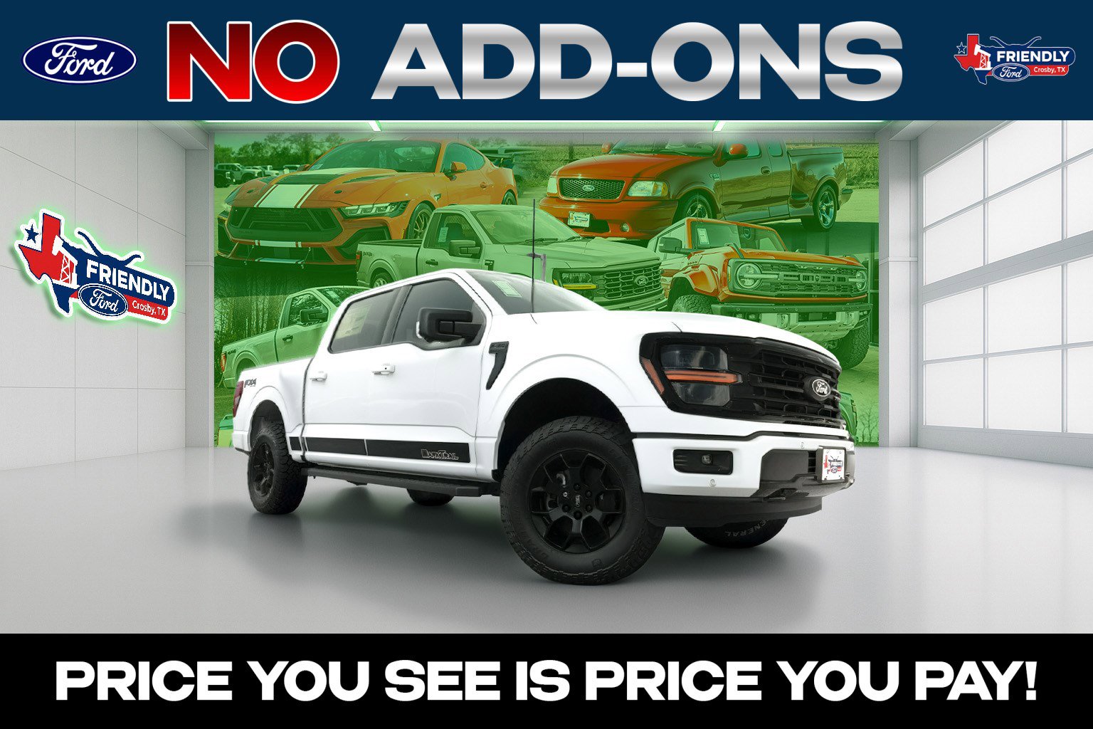 New 2026 Ford F150 XLT w/ Equipment Group 302A MID