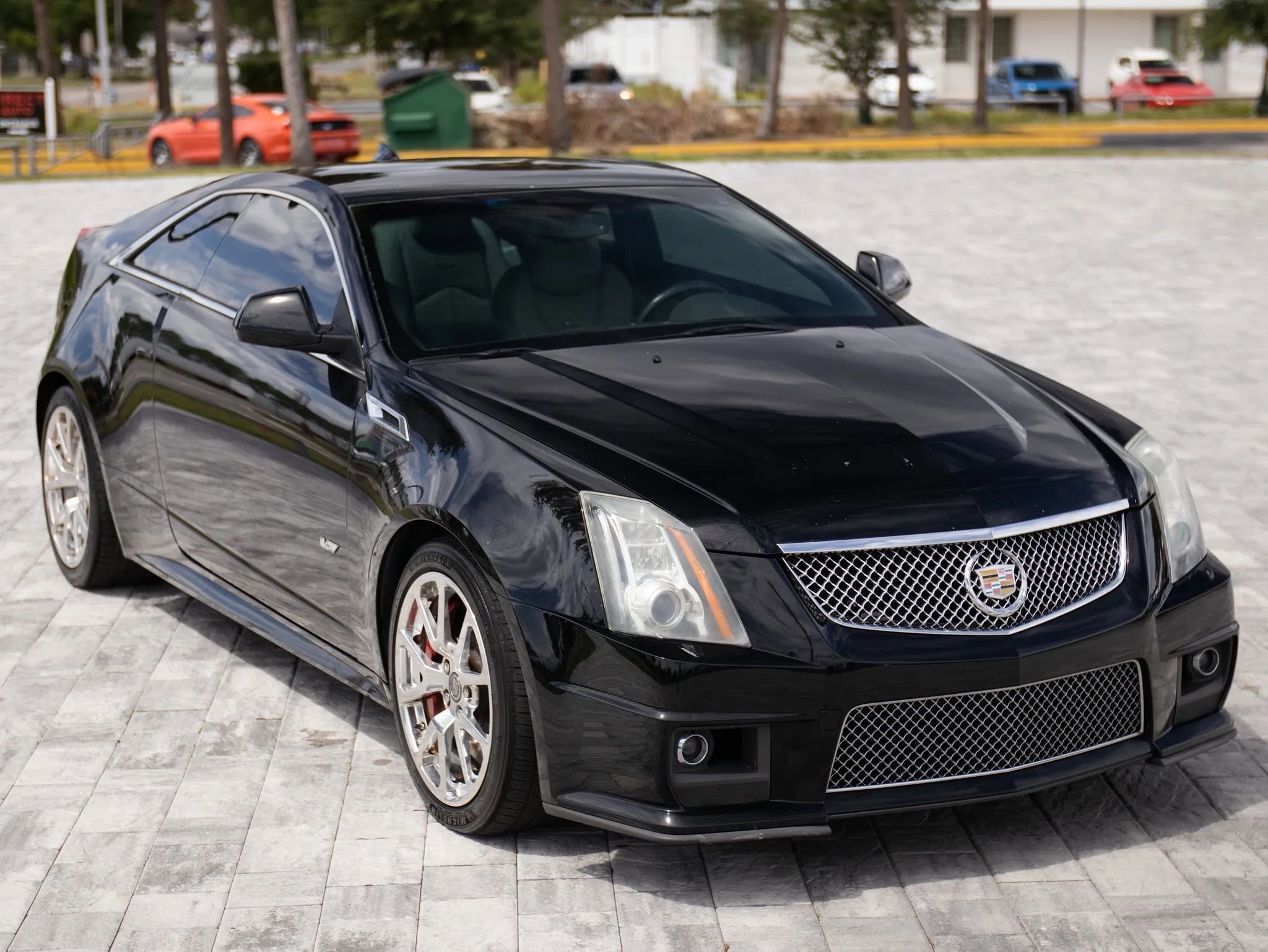 Used 2013 Cadillac CTS V w/ Wood Trim Package RWD image 2
