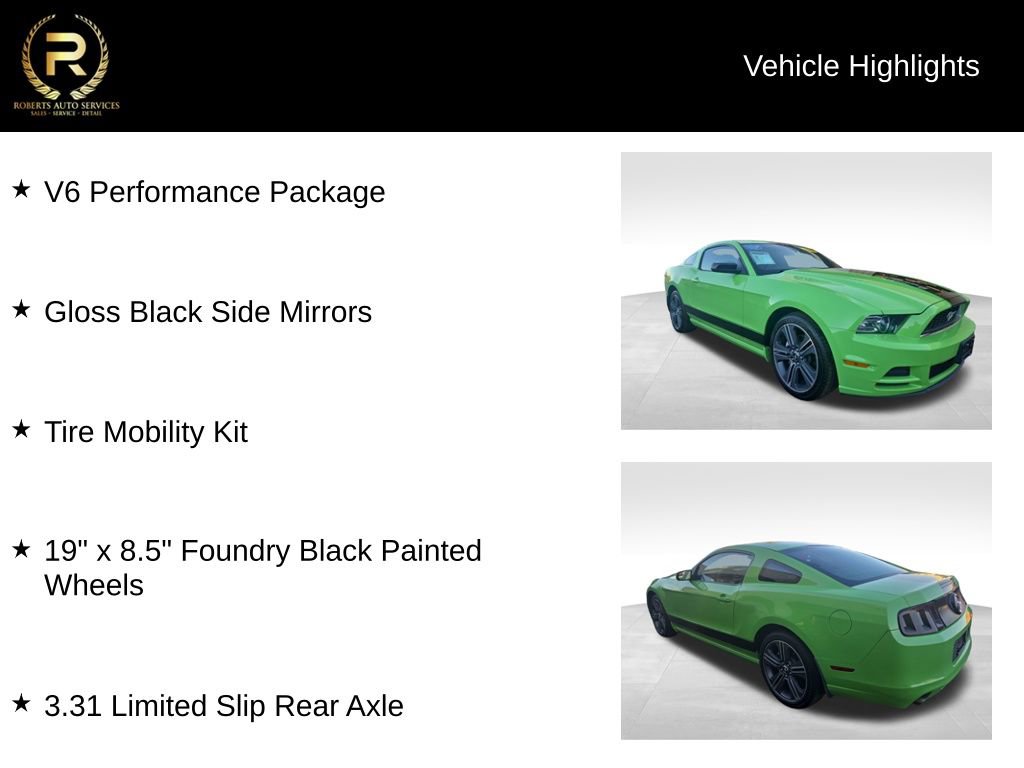 Used 2013 Ford Mustang Coupe w/ V6 Performance Pkg image 9