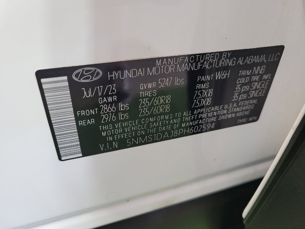 Used 2023 Hyundai Santa Fe SE w/ Cargo Package AWD/4WD image 33