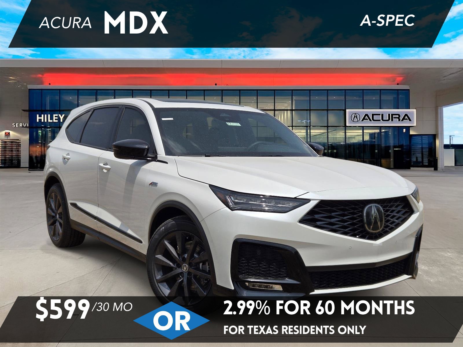 New 2026 Acura MDX A-Spec AWD/4WD image 1