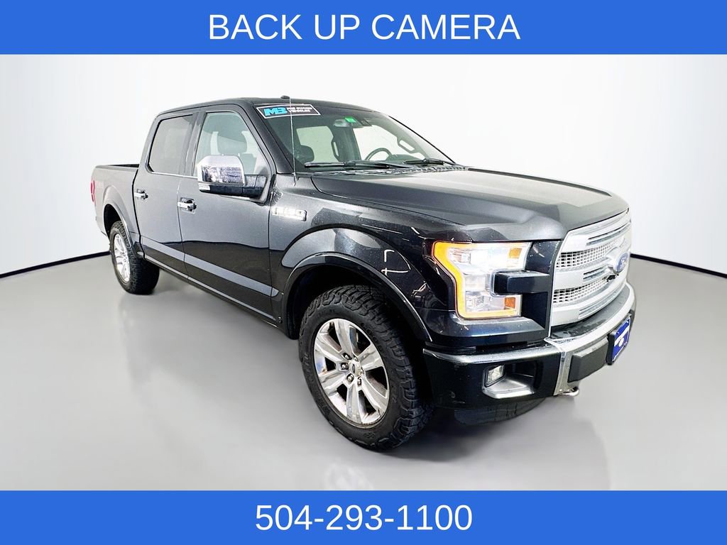 Used 2015 Ford F150 Platinum w/ Equipment Group 701A Luxury image 3