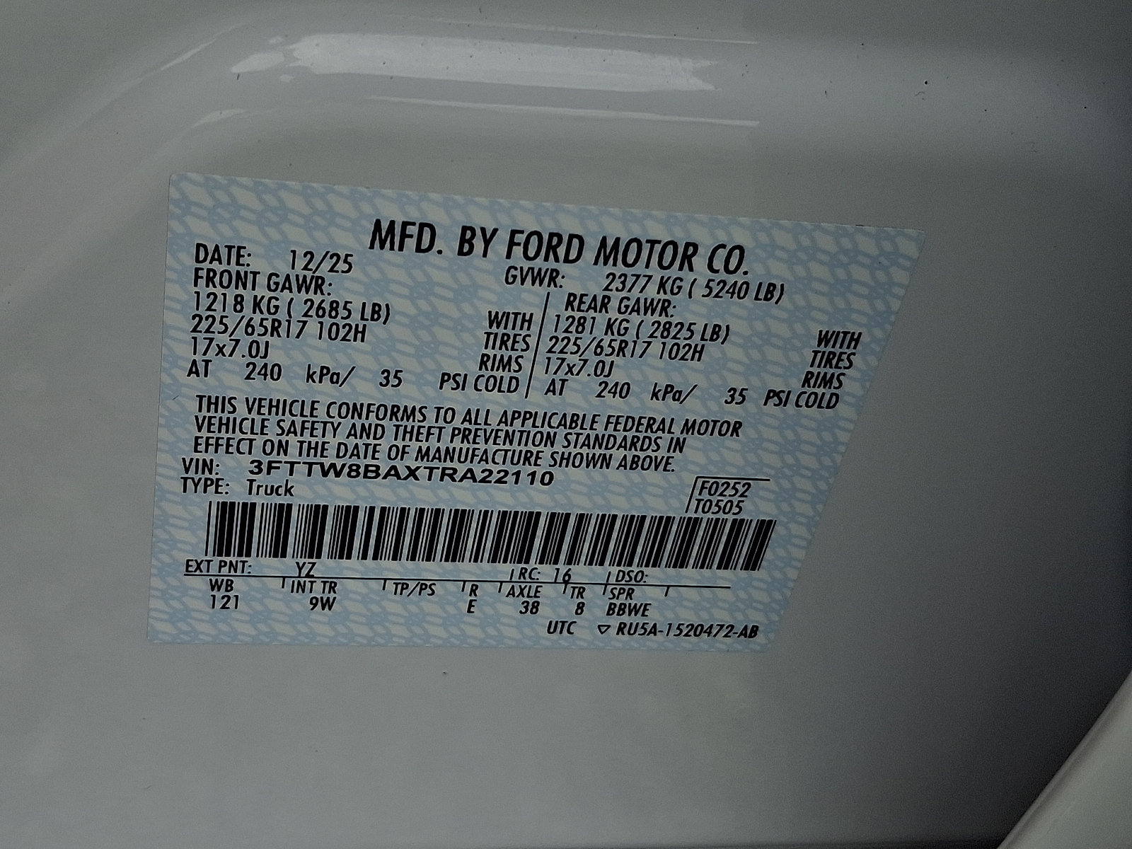Used 2026 Ford Maverick XL AWD/4WD image 26