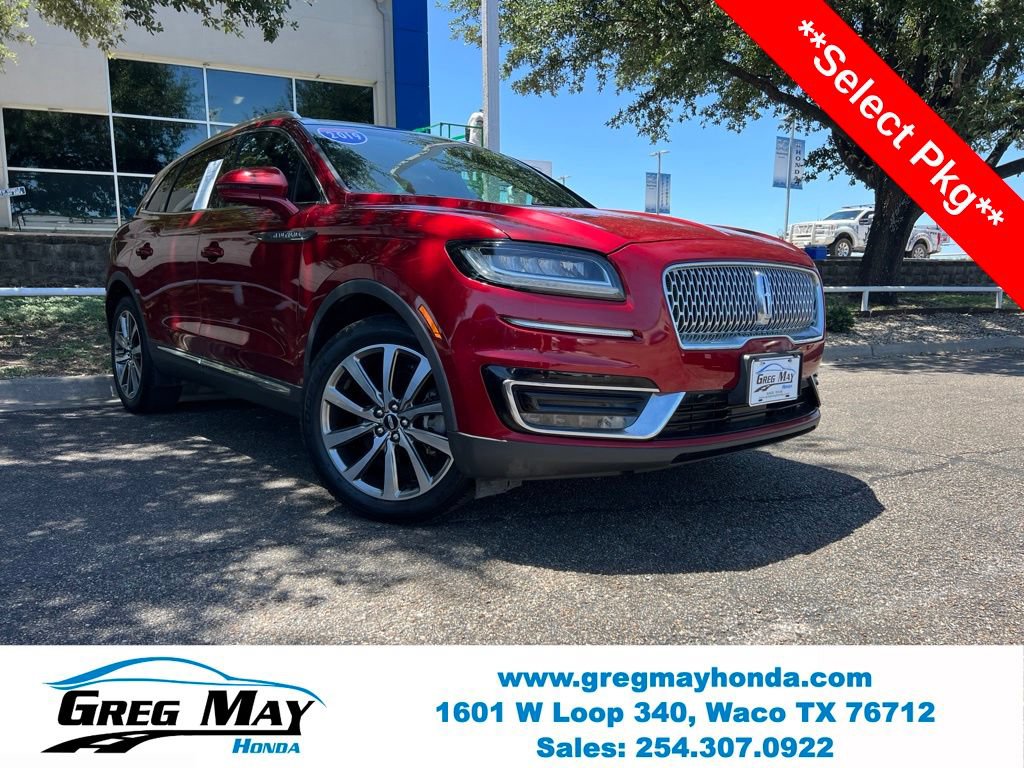 Used 2019 Lincoln Nautilus Select w/ Cargo Utility Package