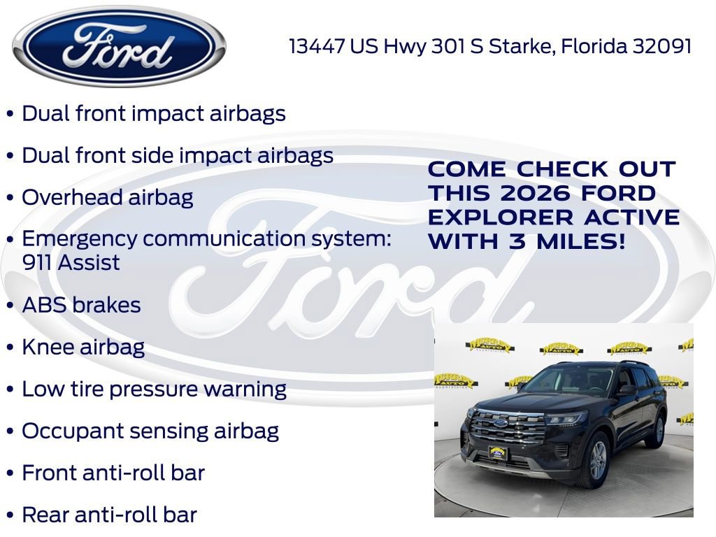 New 2026 Ford Explorer Active image 30