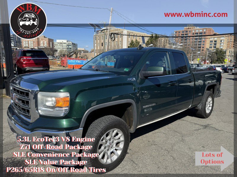 Used 2015 GMC Sierra 1500 SLE w/ SLE Value Package AWD/4WD image 1