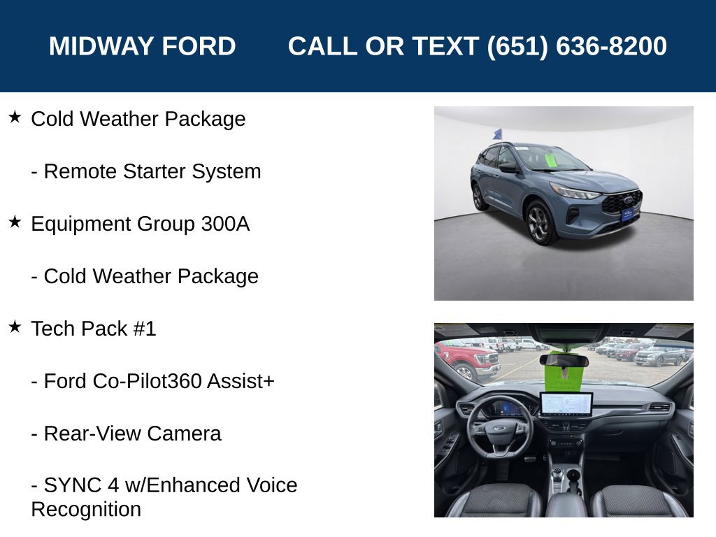 Used 2024 Ford Escape ST-Line w/ Tech Pack #1 AWD/4WD image 13
