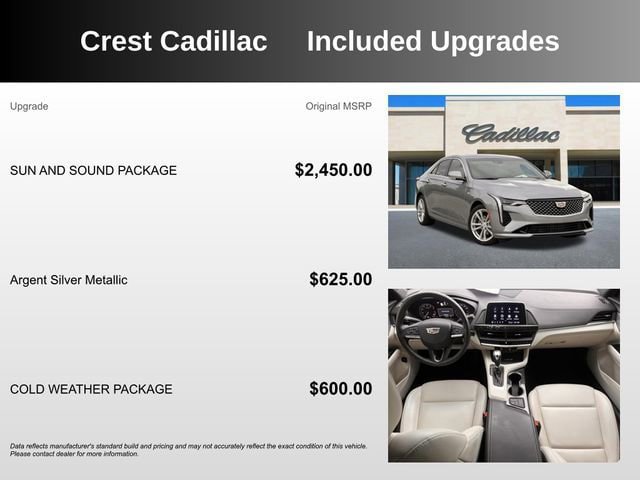 Used 2024 Cadillac CT4 Luxury w/ Sun And Sound Package RWD image 5
