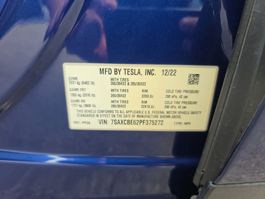 Used 2023 Tesla Model X Plaid AWD/4WD image 16