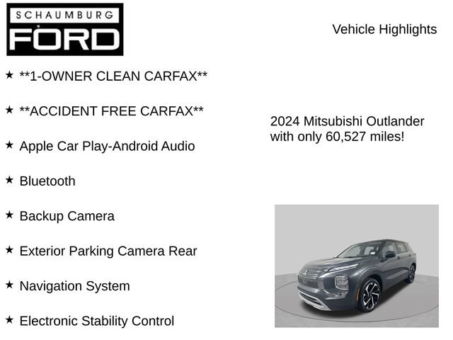 Used 2024 Mitsubishi Outlander SE AWD/4WD image 7