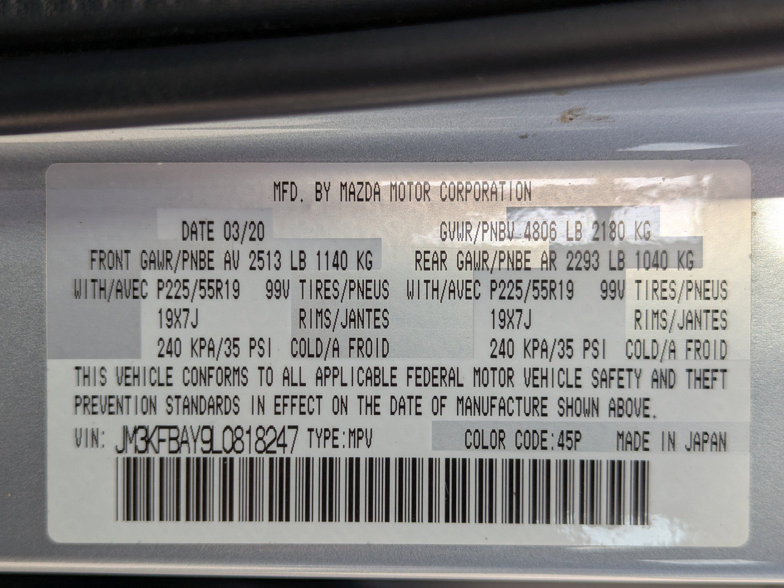 Used 2020 MAZDA CX-5 Grand Touring Reserve AWD/4WD image 51