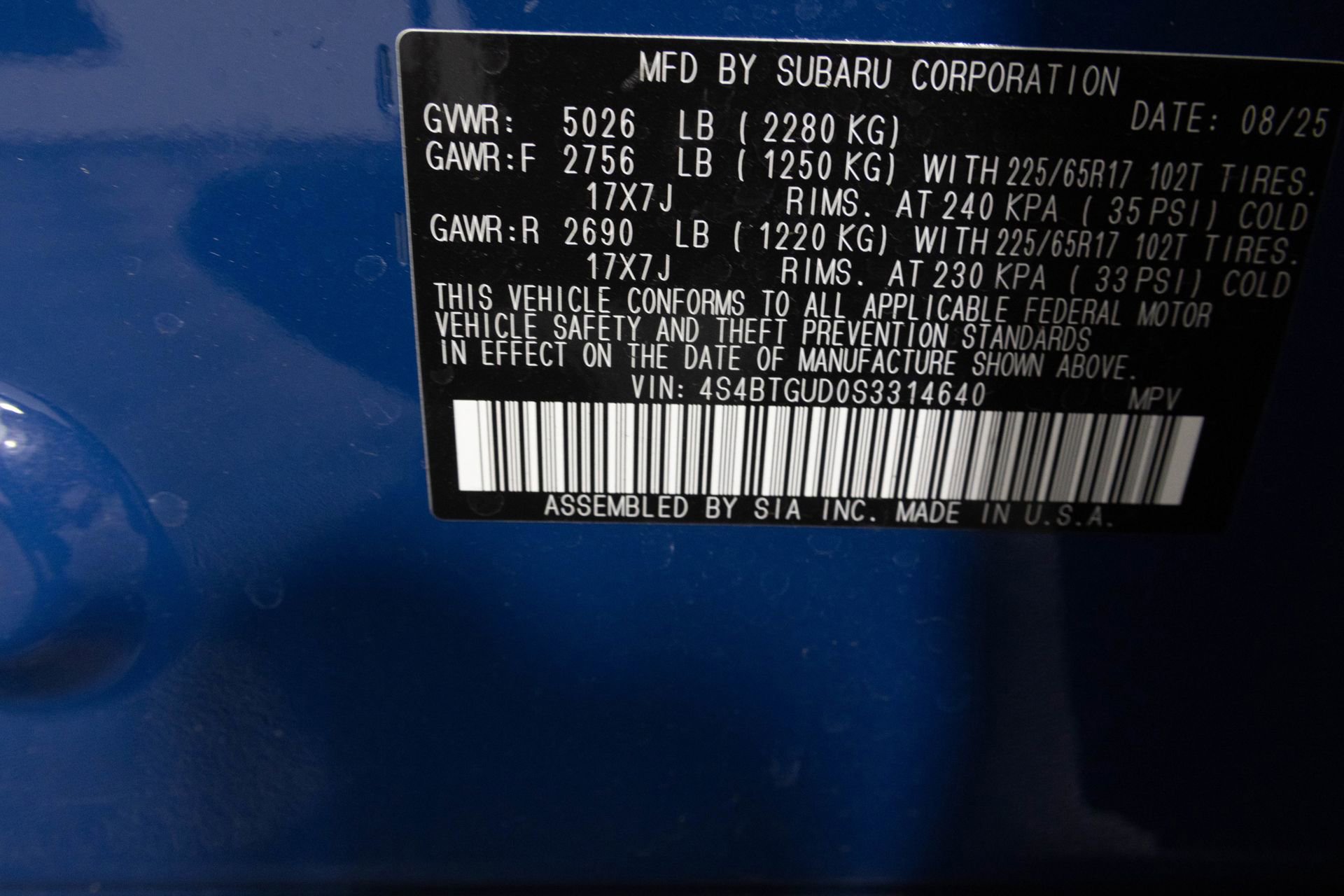 Used 2025 Subaru Outback Wilderness image 48