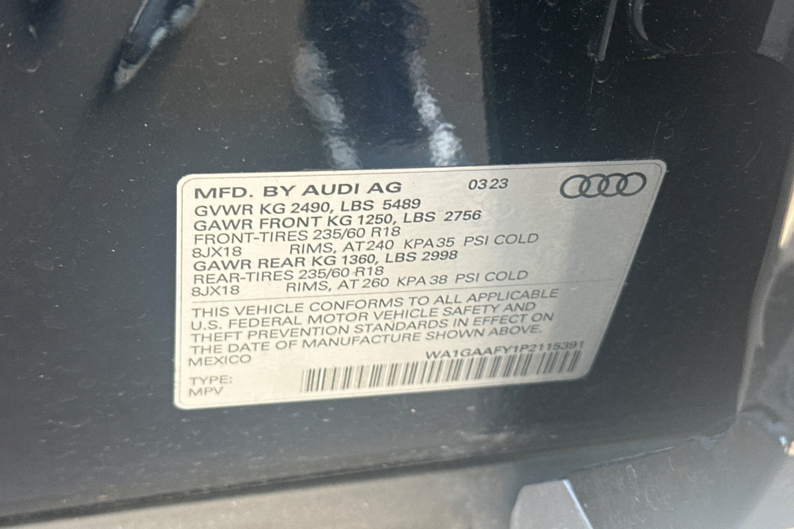 Used 2023 Audi Q5 2.0T Premium w/ Convenience Package AWD/4WD image 27