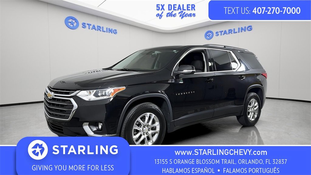 Used 2021 Chevrolet Traverse LT