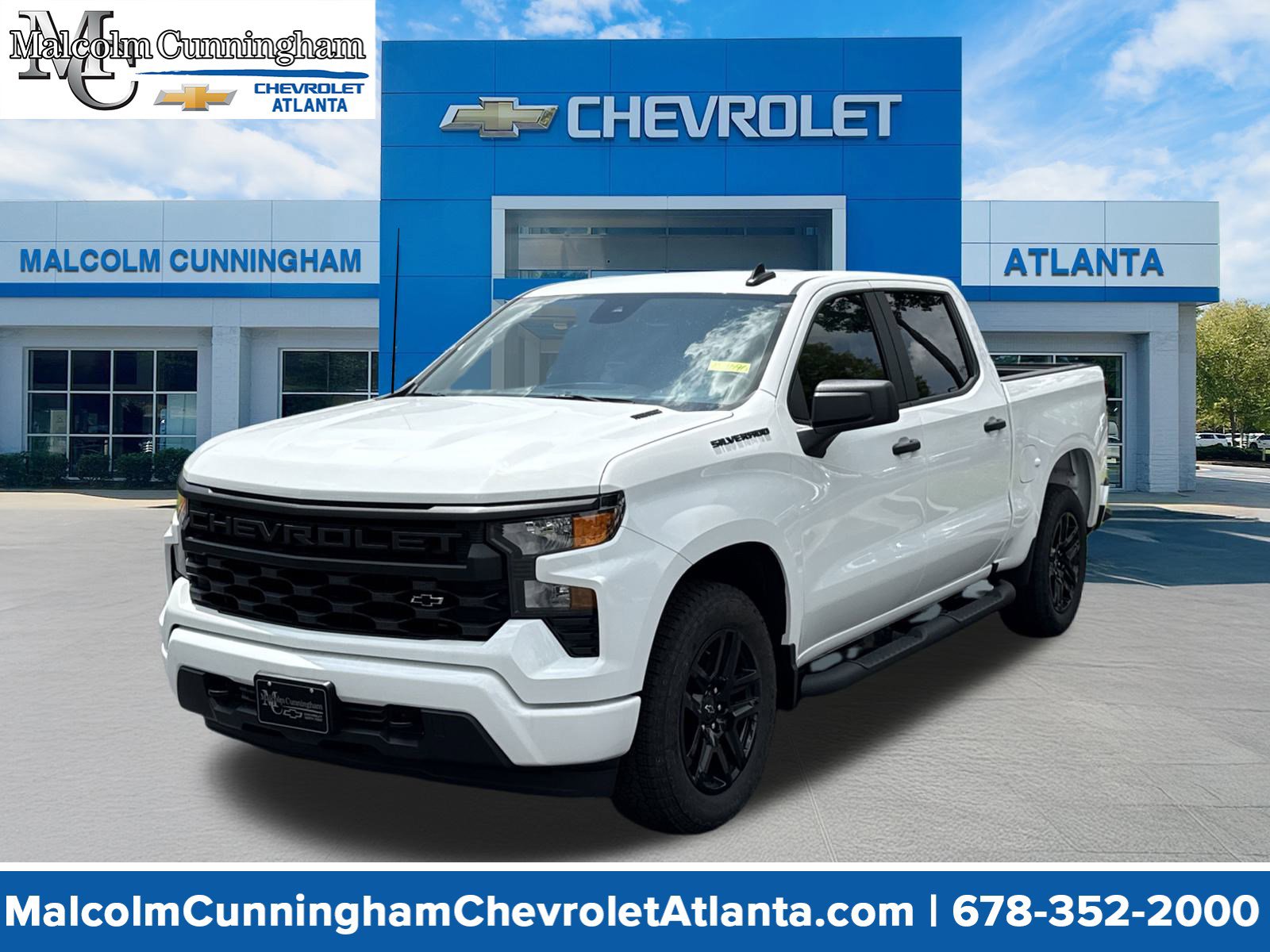 New 2025 Chevrolet Silverado 1500 Custom w/ Turbomax Blackout Package image 1