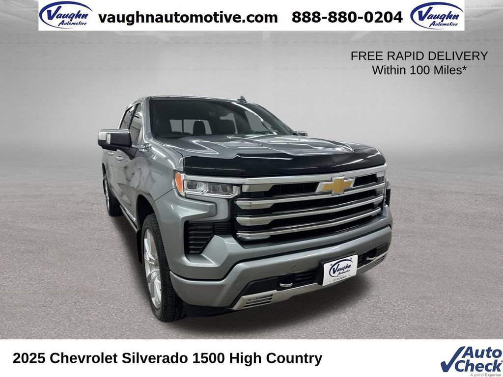 Used 2025 Chevrolet Silverado 1500 High Country w/ High Country Premium Package AWD/4WD 360° Tour