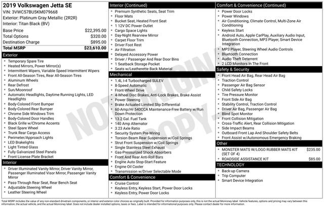 Used 2019 Volkswagen Jetta SE image 6