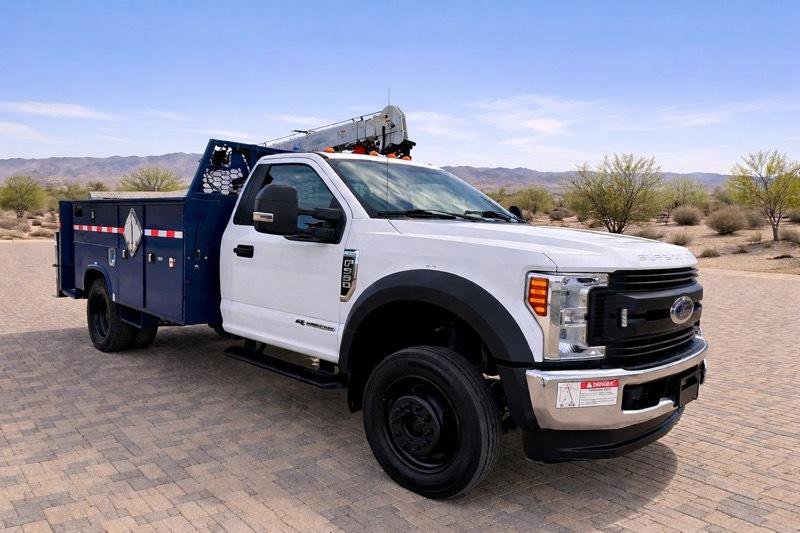Used 2019 Ford F550 4x4 Regular Cab Super Duty image 3