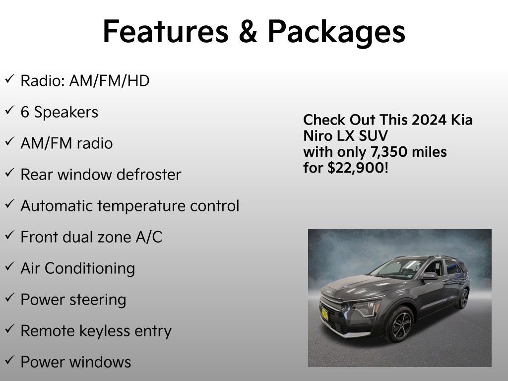 Used 2024 Kia Niro LX image 4