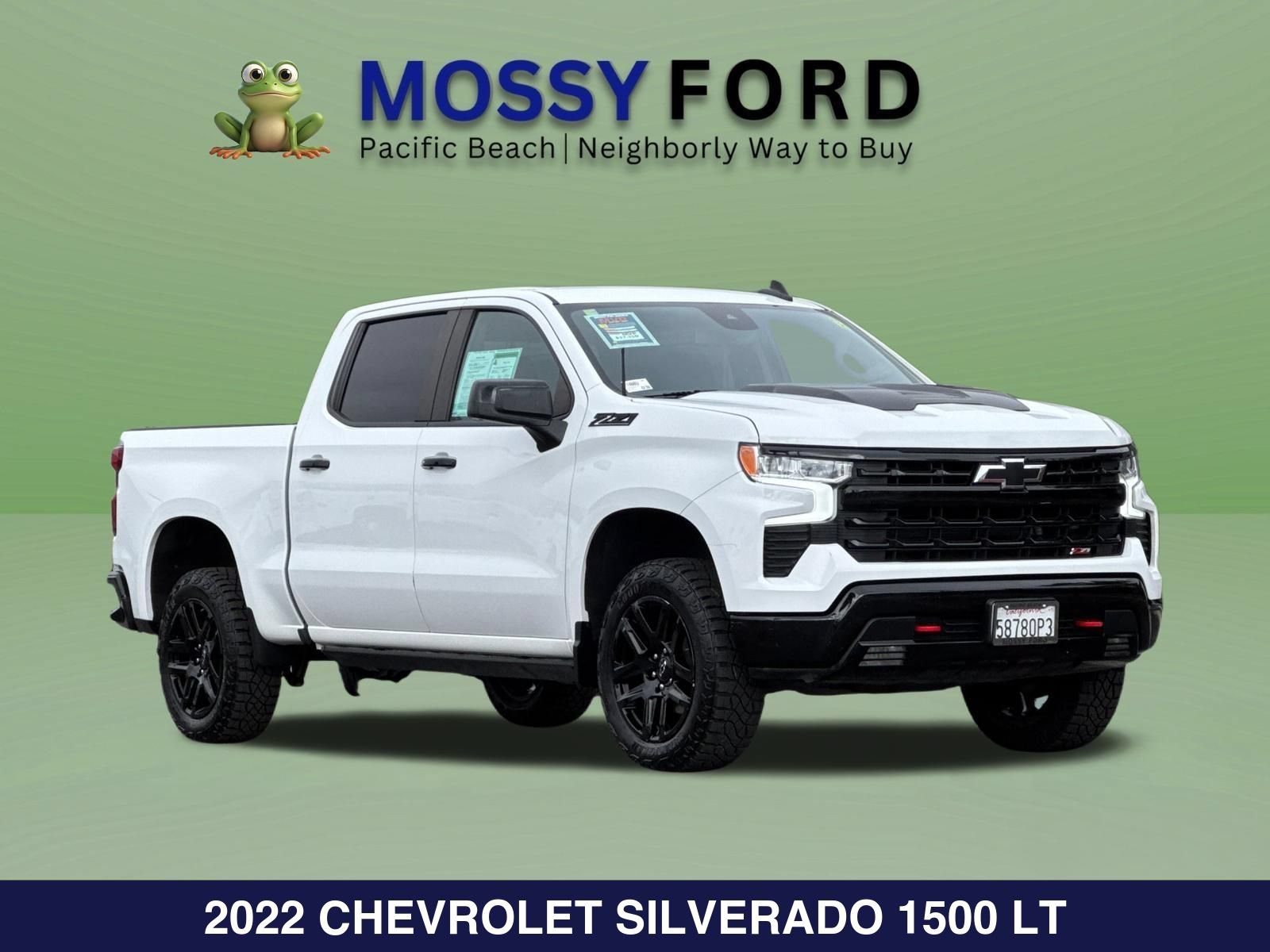 Used 2022 Chevrolet Silverado 1500 LT Trail Boss w/ Protection Package AWD/4WD image 2