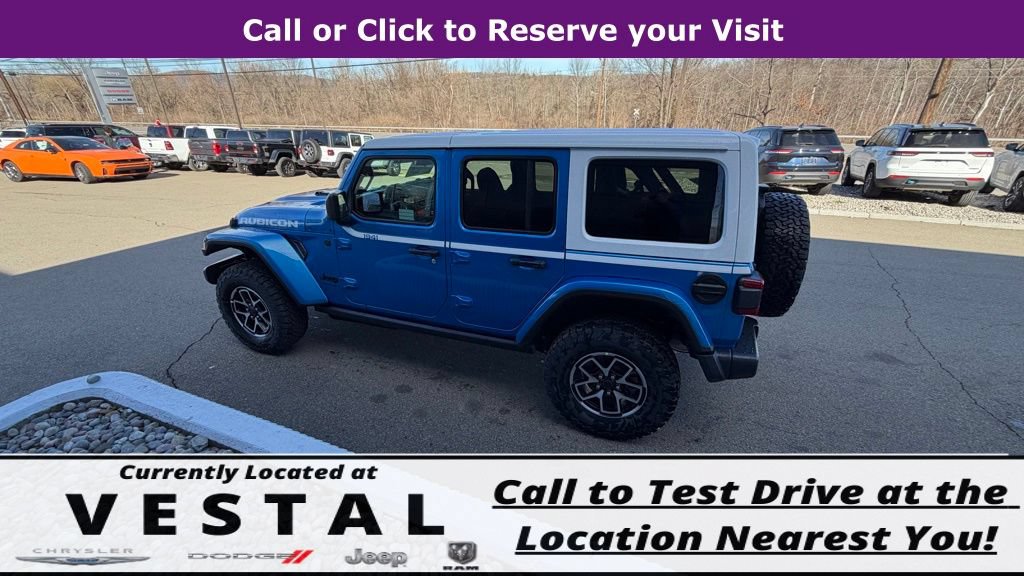 New 2026 Jeep Wrangler Unlimited Rubicon w/ Whitecap Package AWD/4WD image 16