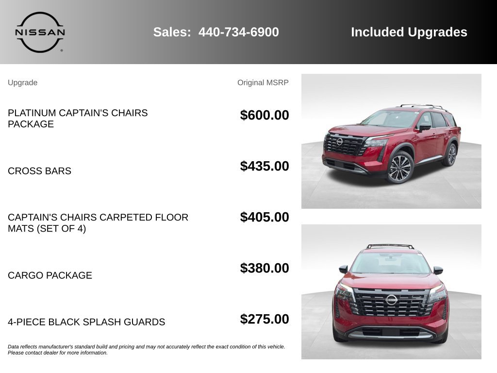 New 2026 Nissan Pathfinder Platinum AWD/4WD image 7
