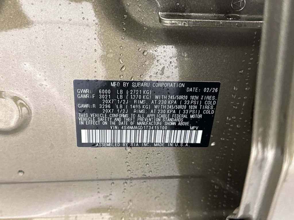 New 2026 Subaru Ascent Limited image 31