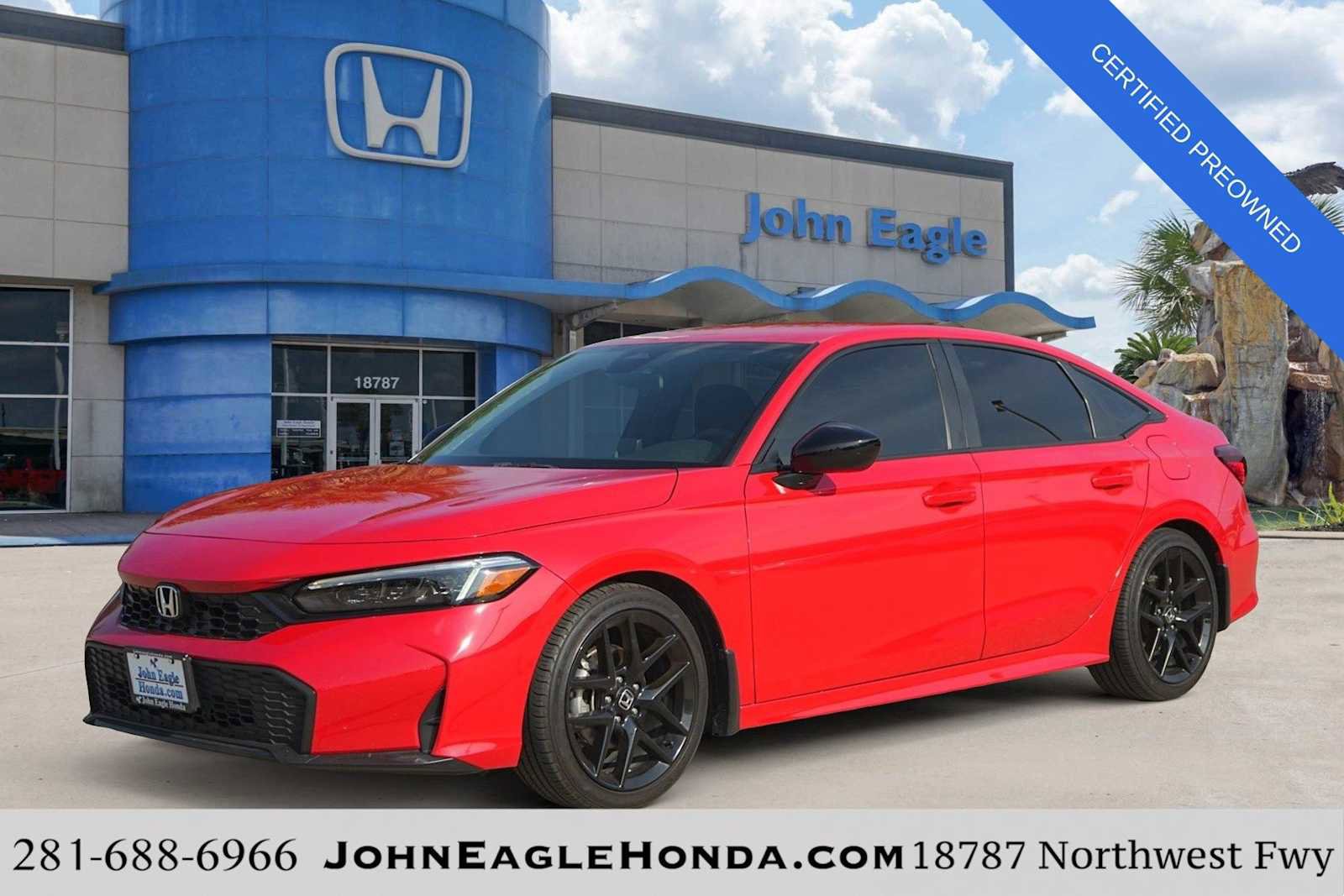 Certified 2025 Honda Civic Sport image 1