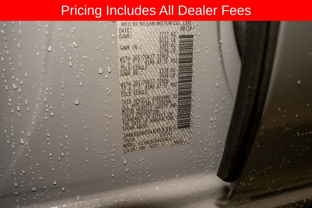 Certified 2025 Nissan Frontier PRO-4X w/ Pro Convenience Package AWD/4WD image 21