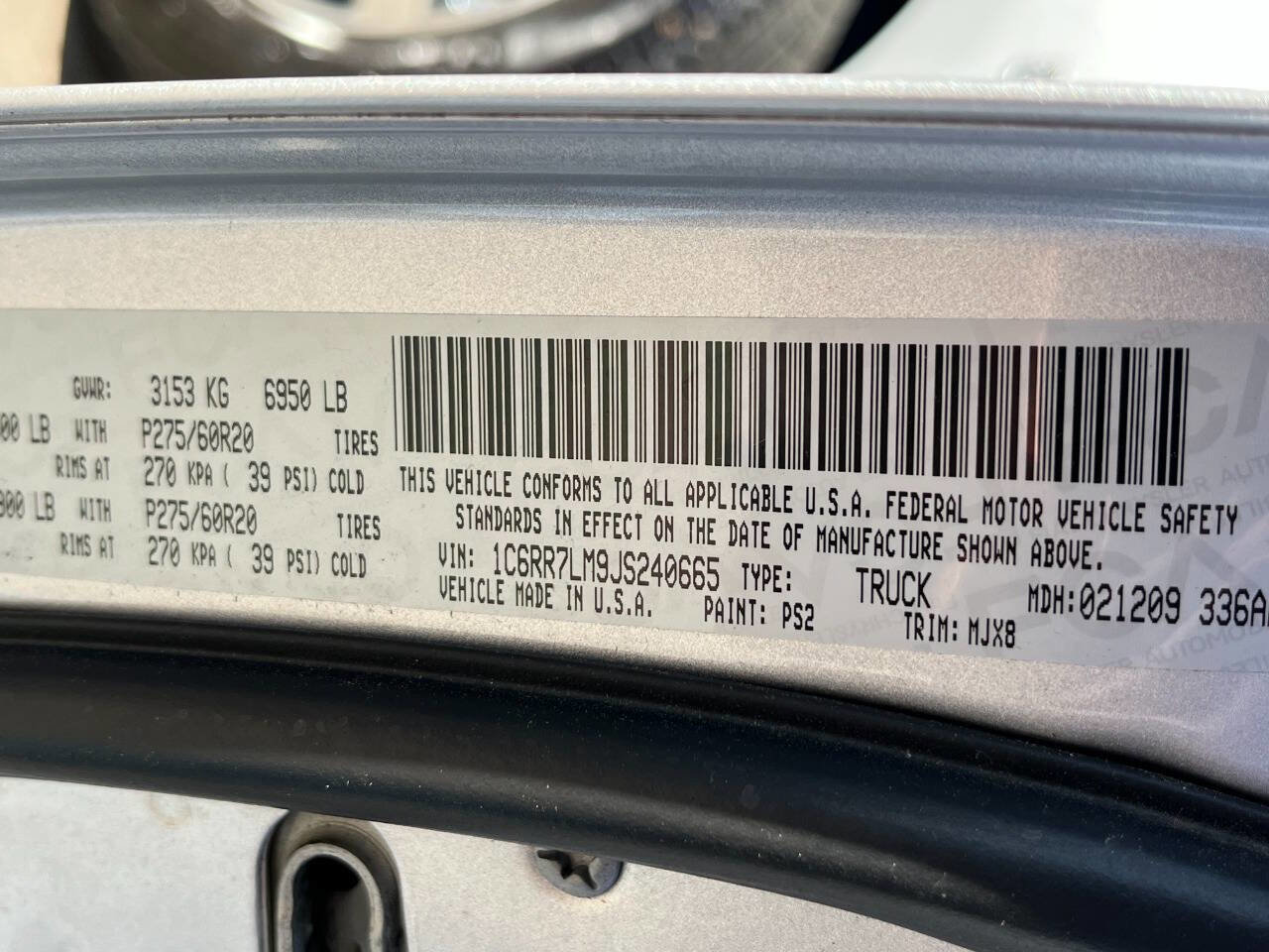 Used 2018 RAM 1500 Big Horn AWD/4WD image 17