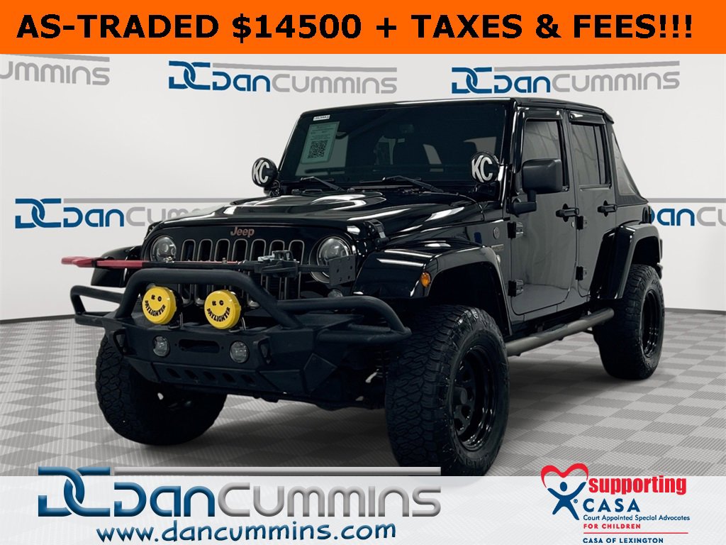 Used 2016 Jeep Wrangler Unlimited Sahara