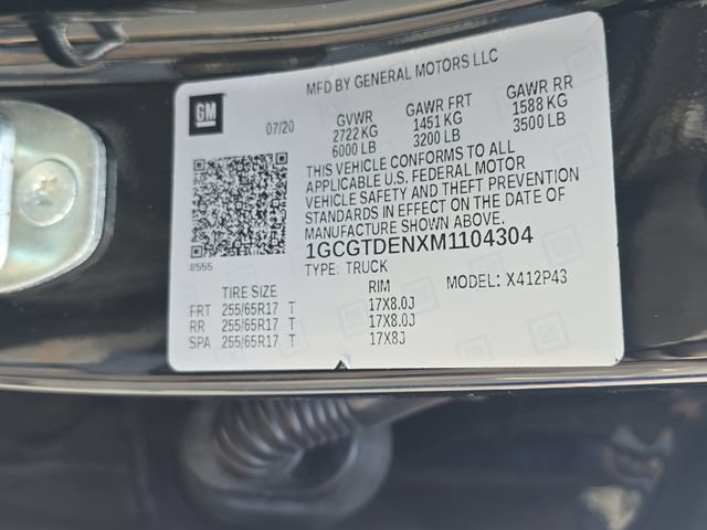 Used 2021 Chevrolet Colorado Z71 w/ Safety Package AWD/4WD image 34