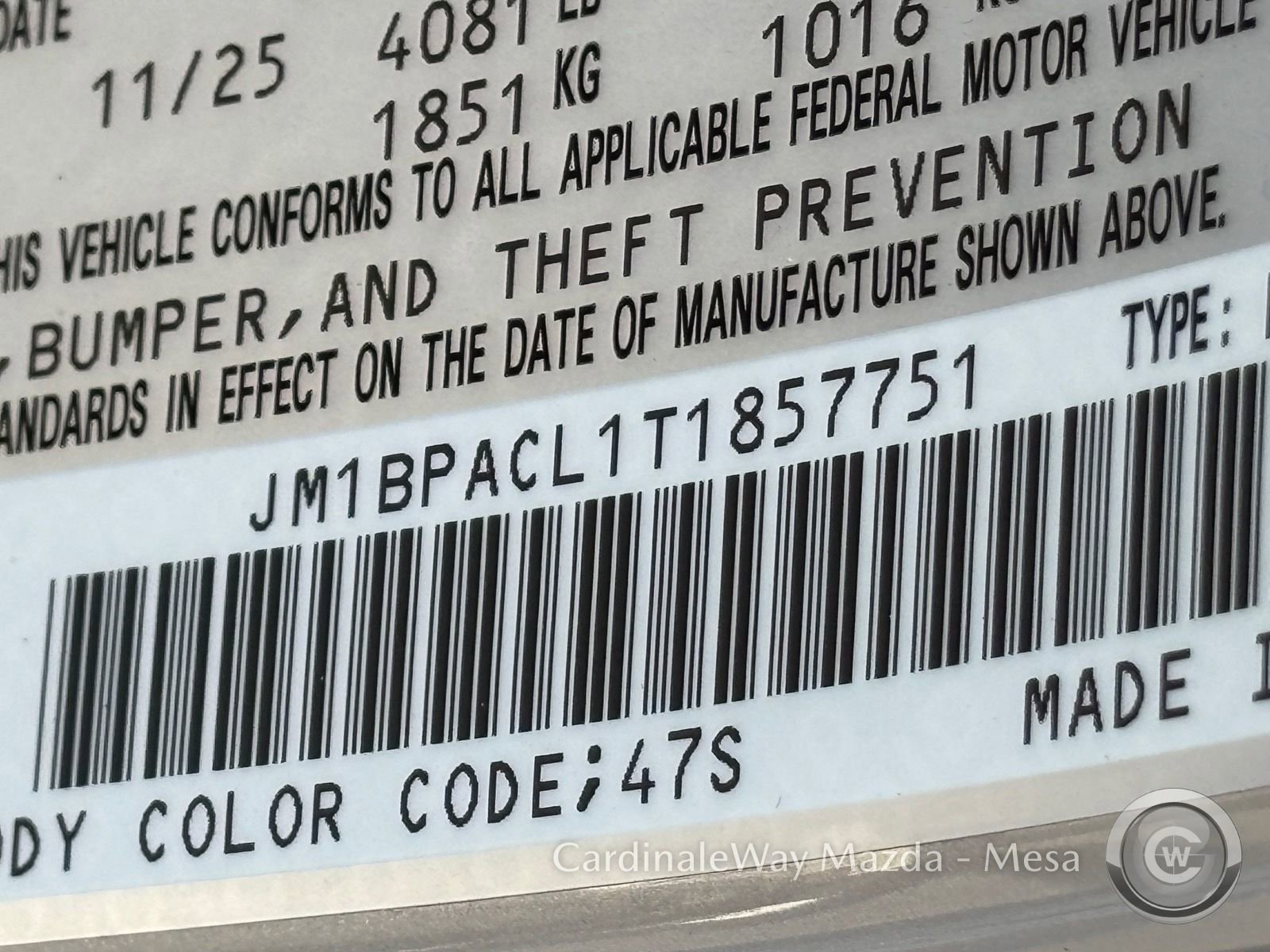 New 2026 MAZDA MAZDA3 2.5 S Sedan w/ Preferred Pkg image 22