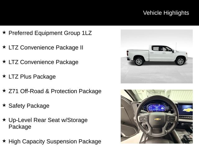 Certified 2023 Chevrolet Silverado 1500 LTZ AWD/4WD image 16